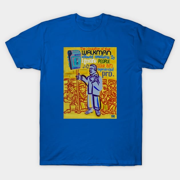 The Introduction of the Walkman T-Shirt by SPINADELIC